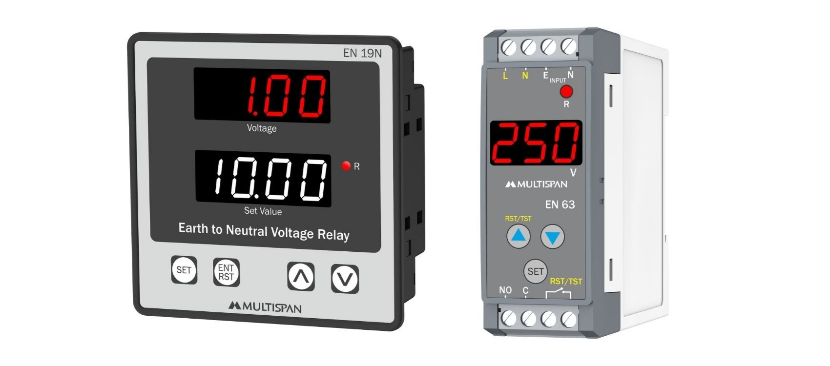 Elegant EN-19N Panel DIN Rail Mount Digital Display product image